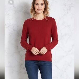rag & bone Scarlet Cashmere Crew Neck Sweater